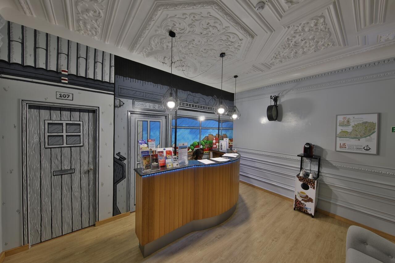 O Eletrico Guesthouse Lisboa Dış mekan fotoğraf
